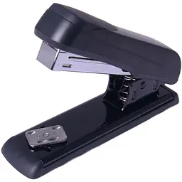 Степлер Buromax пластиковий №24/6, 26/6, 20 аркушів чорний (BM.4227-01) - мініатюра 2