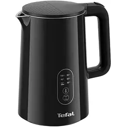 Електрочайник Tefal Thermo Protect Control 1.5 л Strix чорний (KO6518E0)
