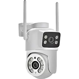 Камера відеоспостереження HandyHeat 6MP ICESEE поворотна з двома об'єктивами A28 - мініатюра 2