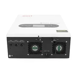 Гібридний інвертор MUST PV18-6248ECO. 6200W, 48V, струм заряду 100A, 170-280V, MPPT (100А, 120-450 Vdc), 428x318x140 мм. 10 кг. - мініатюра 3
