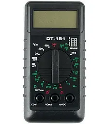 Цифровий мультиметр тестер зі звуковим дзвінком мультиметр Mini Digital DT-181