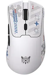 Комп'ютерна мишка Onikuma DM-01 Pro 12800 DPI Bluetooth для комп’ютера та ноутбука Білий - мініатюра 3