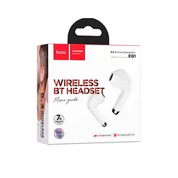 Навушники Bluetooth HOCO EQ1 White - мініатюра 2