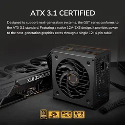 Блок живлення Cougar GST 850W (GST850) (GST 850) - мініатюра 9