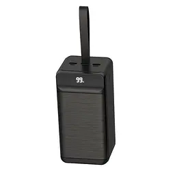 Акумулятор портативний XO PR160 80000 mAh QC 22.5W PD 20W мобільна батарея чорна - мініатюра 2