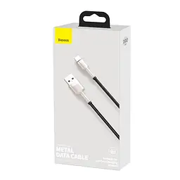 Кабель Baseus Cafule Series Metal Data Cable USB to Type-C 66W 1m CAKF000101 Black - мініатюра 7