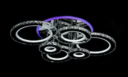 Стельова LED люстра з пультом і нічником Splendid-Ray 30-4027-71 - мініатюра 4