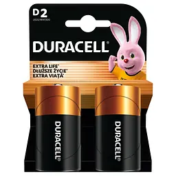 Батарейка Duracell D LR20 лужна 2шт. в упаковці (81545439/5005987/5014435) - мініатюра 2