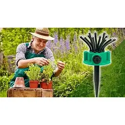 Система поливу круговий дощувач Fresh Garden для городу та газону - мініатюра 6
