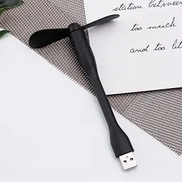 Вентилятор мобільний USB чорний - мініатюра 4