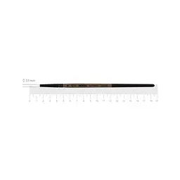 Пензель синтетика кругла Moon 1203R №4 коротка ручка ROSA (4823098534006)