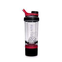 Шейкер CASNO KXN-1199 600 мл (+150 мл), Red/Black