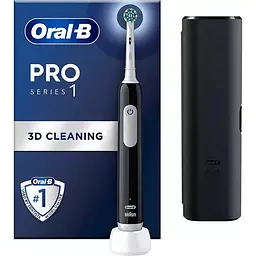 Електрична зубна щітка Oral-B PRO1 D305.513.3X Чорний