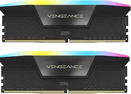 Corsair 32GB (2x16GB) DDR5 6000 MHz Vengeance RGB (CMH32GX5M2E6000C36)