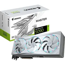 Відеокарта AORUS GeForce RTX 5090 MASTER ICE 32GB (GV-N5090AORUSM ICE-32GD) UA [127295]
