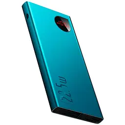 Портативна батарея Powerbank Baseus Adaman Metal Digital Display 10000 mAh PPIMDA-B06 Green - мініатюра 5