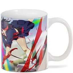 Кухоль GeekLand Убий чи помри Kill la Kill 02.02.201 330 мл білий - мініатюра 2