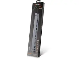Мультипортовий адаптер REAL-EL CQ-1000 Space Grey (EL123110005) - мініатюра 7