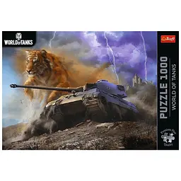 Пазл Trefl Premium Plus World of Tanks: Тигр II 1000 елементів (5900511120899) - мініатюра 3