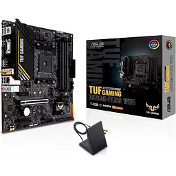 Материнська плата ASUS TUF Gaming A520M-Plus WIFI (TUF Gaming A520M-Plus WIFI) (Socket AM4, AMD A520, Micro-ATX) - мініатюра 6