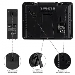 Метеостанція Clatronic WSU 7026 Black - мініатюра 4