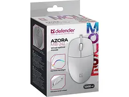 Миша Defender Azora MB-241 white (52242) - мініатюра 3