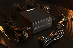 Блок живлення 2E GAMING Solid Power Pro ATX3.1 GEN5.0 (650W), >85%, 80+ Bronze, 120мм, 1xMB 24pin(20+4), 2xCPU 8pin(4+4), 3xMolex, 6xSATA, 4xPCIe 8pin(6+2), 1x12VHPWR, Semi Modular - мініатюра 2