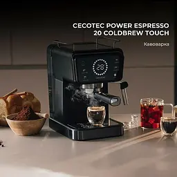 Кавоварка Cecotec Power Espresso 20 ColdBrew Touch - мініатюра 3