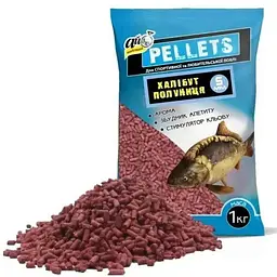 Принада в гранулах Pellets Ай Підсікай Халібут/Полуниця Ø5.0мм
