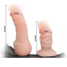 Подвійний страпон - Baile Strap-on Female Harness Ultra Baile BW-022020 88385 - мініатюра 2