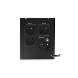 Джерело безперебійного живлення UPS VoltPolska 2000VA 2x9Ah (1200/2000W) - мініатюра 3