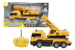Машинка автокран на радіокеруванні вантажівка Engineering Remote Control Car KM661-2, в коробці р.34х12, 5х18, 5см