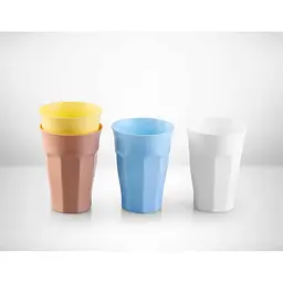 Набір пластикових чашок Lora French Cups 348 мл 4 шт. - мініатюра 2