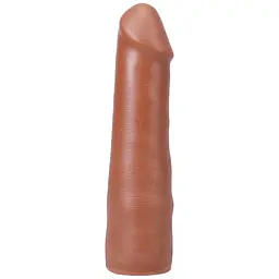 Фалоімітатор Doc Johnson The Realistic Cock ULTRASKYN 7 Inch Caramel - мініатюра 3
