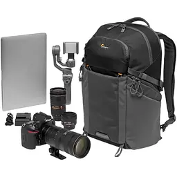 Рюкзак для фотоапарата Lowepro Photo Active BP 300 AW Black/Dark Grey (LP37255-PWW) [156384] - мініатюра 4