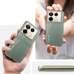 Силіконовий чохол BeCover для Infinix Note 40 Pro (X6851) Transparancy (711180) - мініатюра 3