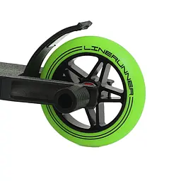 Самокат трюковий Best Scooter 50х10х82 см Чорно-зелений 000231689 - мініатюра 4