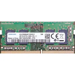 Модуль пам`ятi SO-DIMM 4GB/2666 DDR4 Samsung (M471A5244CB0-CTD) - мініатюра 2