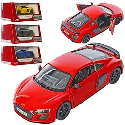 Модель легкова AUDI R8 5 Coupe KT5422W Червоний shop (2000999305344) - мініатюра 2