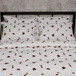 Набір наволочок Moon&Star Бязь Gold Люкс Romantic Rose 60х60 см 2 шт