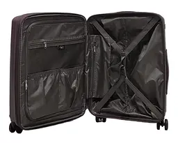 Валіза маленька S поліпропілен Airtex 223 58×40×22см 38л Фіолетовий - мініатюра 4