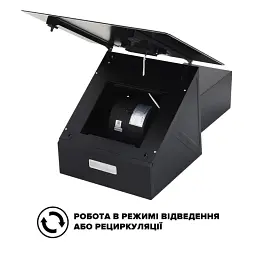 Витяжка Interline FLOW BL A/60/GL/M - мініатюра 8