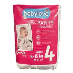 Підгузки-трусики Babylove Premium 4 Maxi (8-15 кг), 22 шт