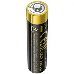 Батарейки Hoco JA2B AAA LR03 Alkaline 4 pcs Black - мініатюра 4
