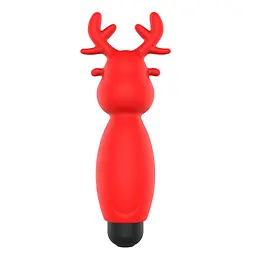Міні-вібратор Erospace Sweet Play Mini Reindeer Vibrator A10 - мініатюра 3