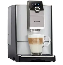 Nivona Кавомашина CafeRomatica, 2,2л, зерно+мелена, автомат.капуч, авторецептів -5, сіро-чорний - мініатюра 3