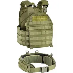 Жилет тактичний Defcon 5 Carrier With Belt OD Green (1013-1422.02.67)