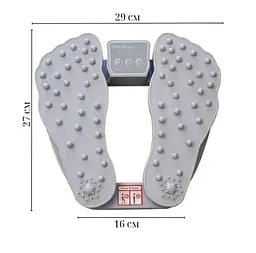 Акупунктурний масажер для ніг та ступнів RIAS Plantar Acupoint Massager 5W Grey - мініатюра 4
