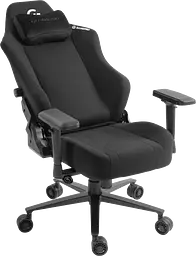 Крісло ігрове GamePro GC775B Black fabric (GC775B) - мініатюра 4