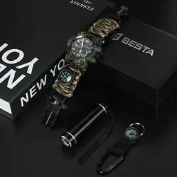 Подарунковий набір Besta Box Military Light з компасом Темно-зелений (3363) - мініатюра 2